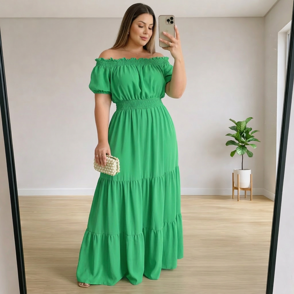 Saoirse - Elegant Summer Maxi Dress