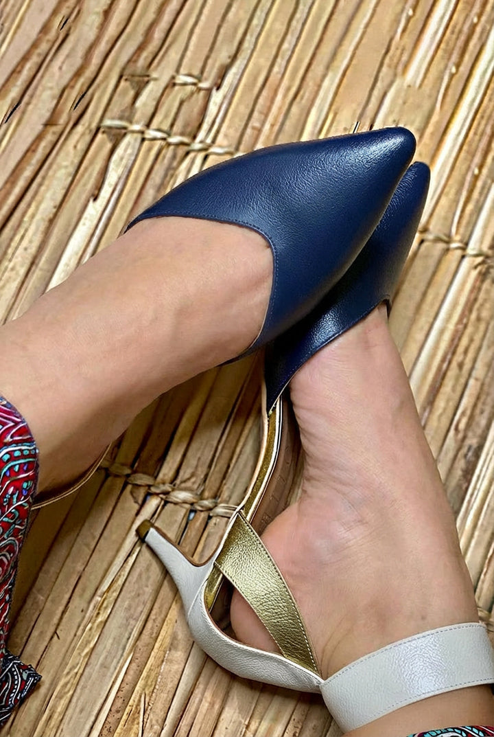 EIRA SLINGBACK WITH ELEGANT HEEL