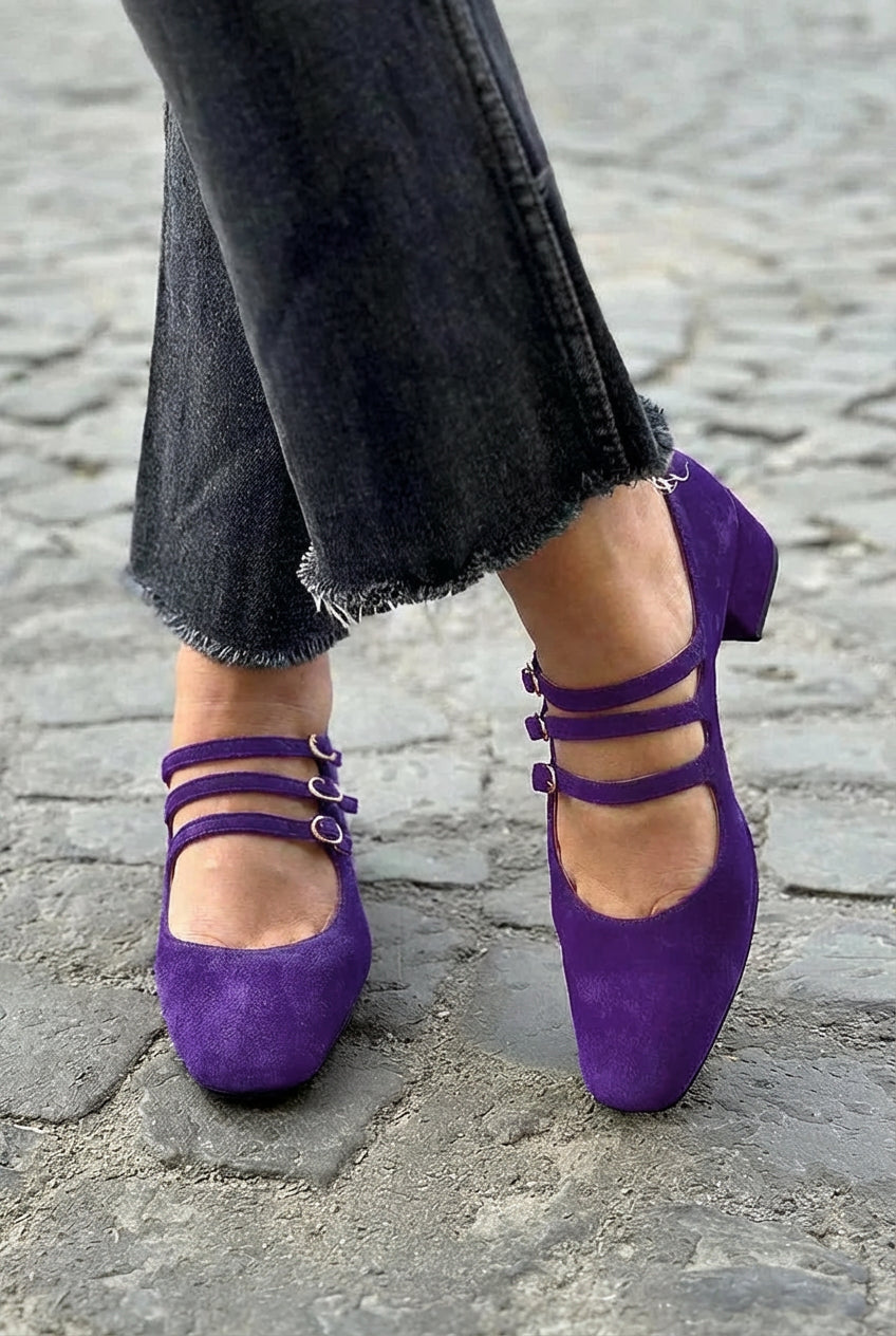 BEATRICE FLATS WITH STRAPS