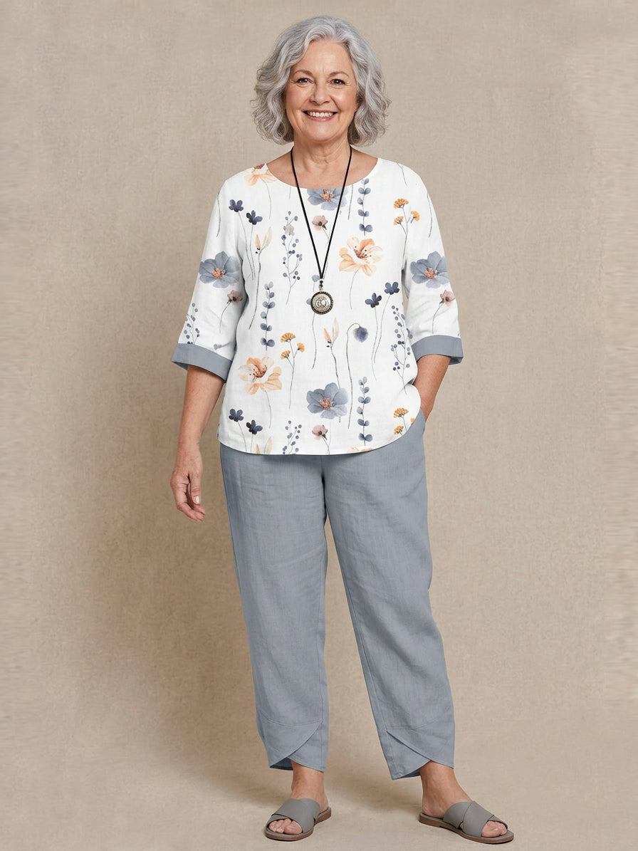 Yara Printed Set: Effortless Everyday Comfort