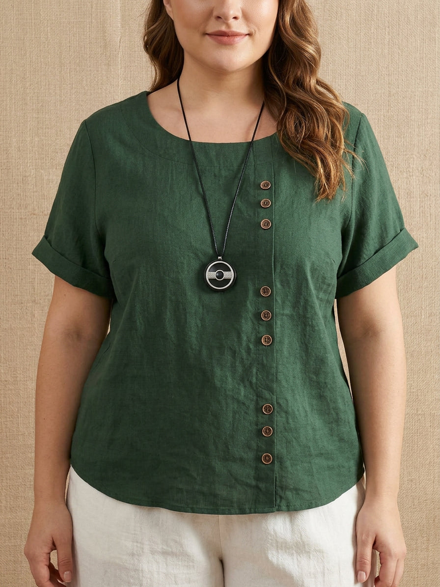 Nadya | Casual Cotton Blouse