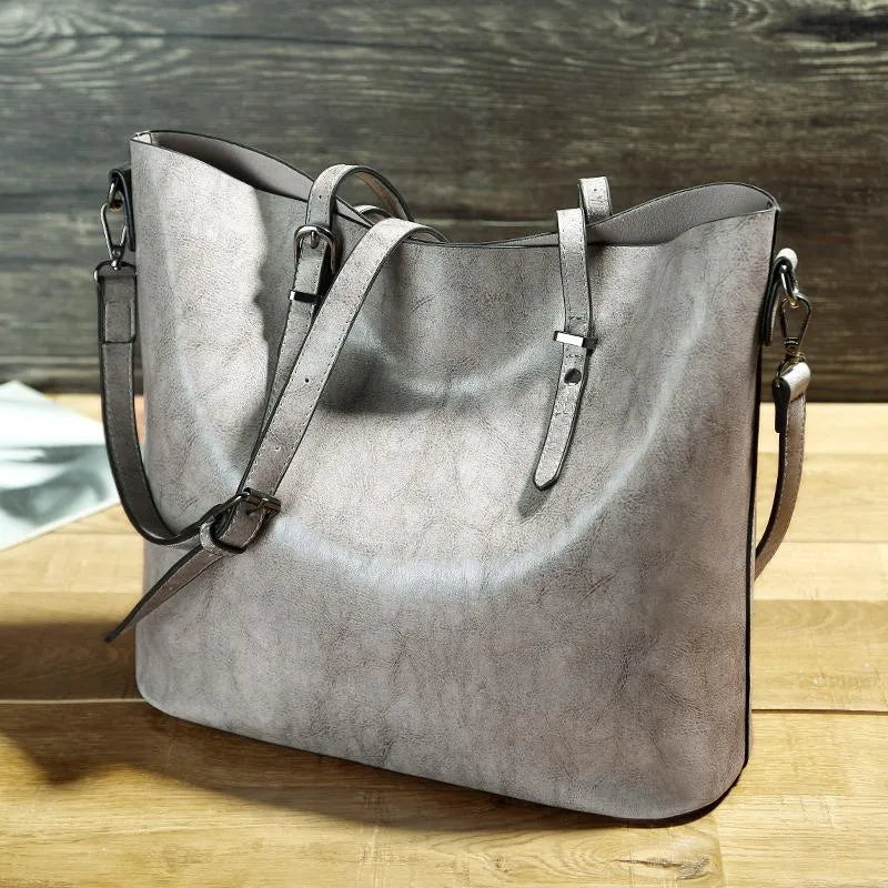 Katya - Vintage Leather Crossbody Bag