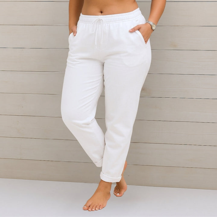 Nia | Premium Breathable Trousers with Elastic Waist