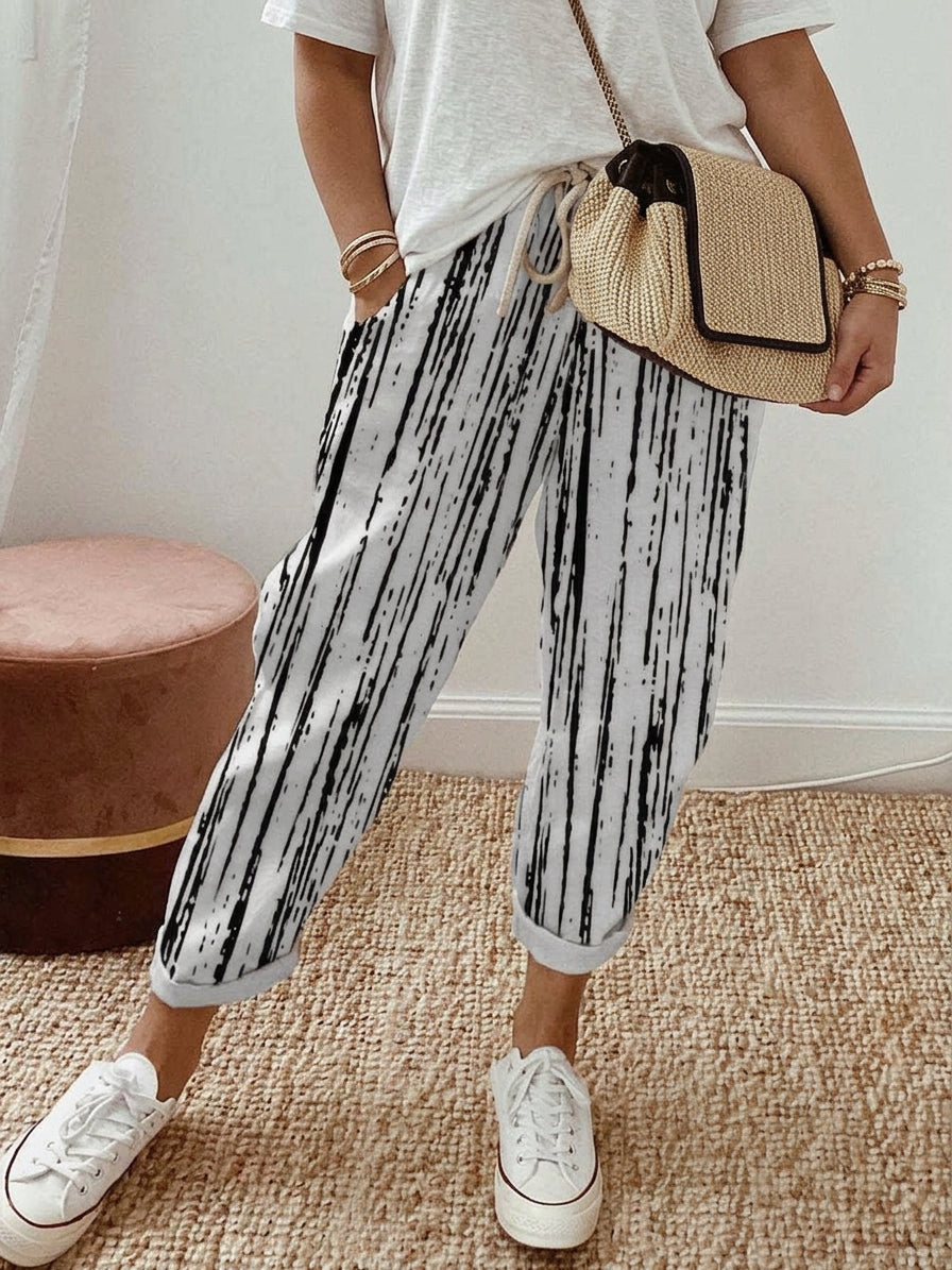 SELMA – STRIPE RELAXED TrouserS