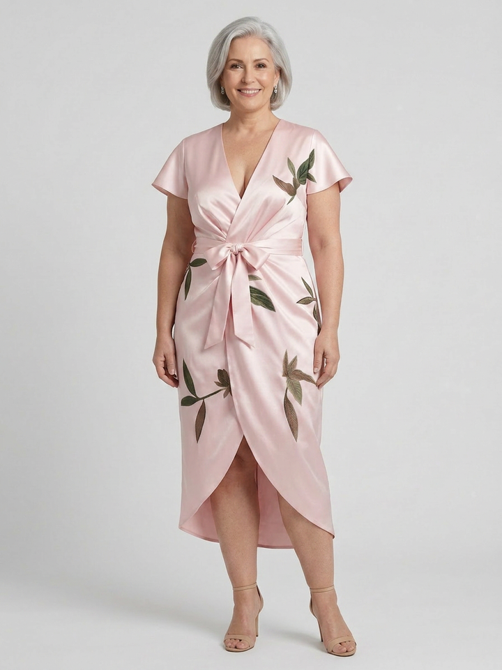 Eulalia - Elegant Wrap Dress True