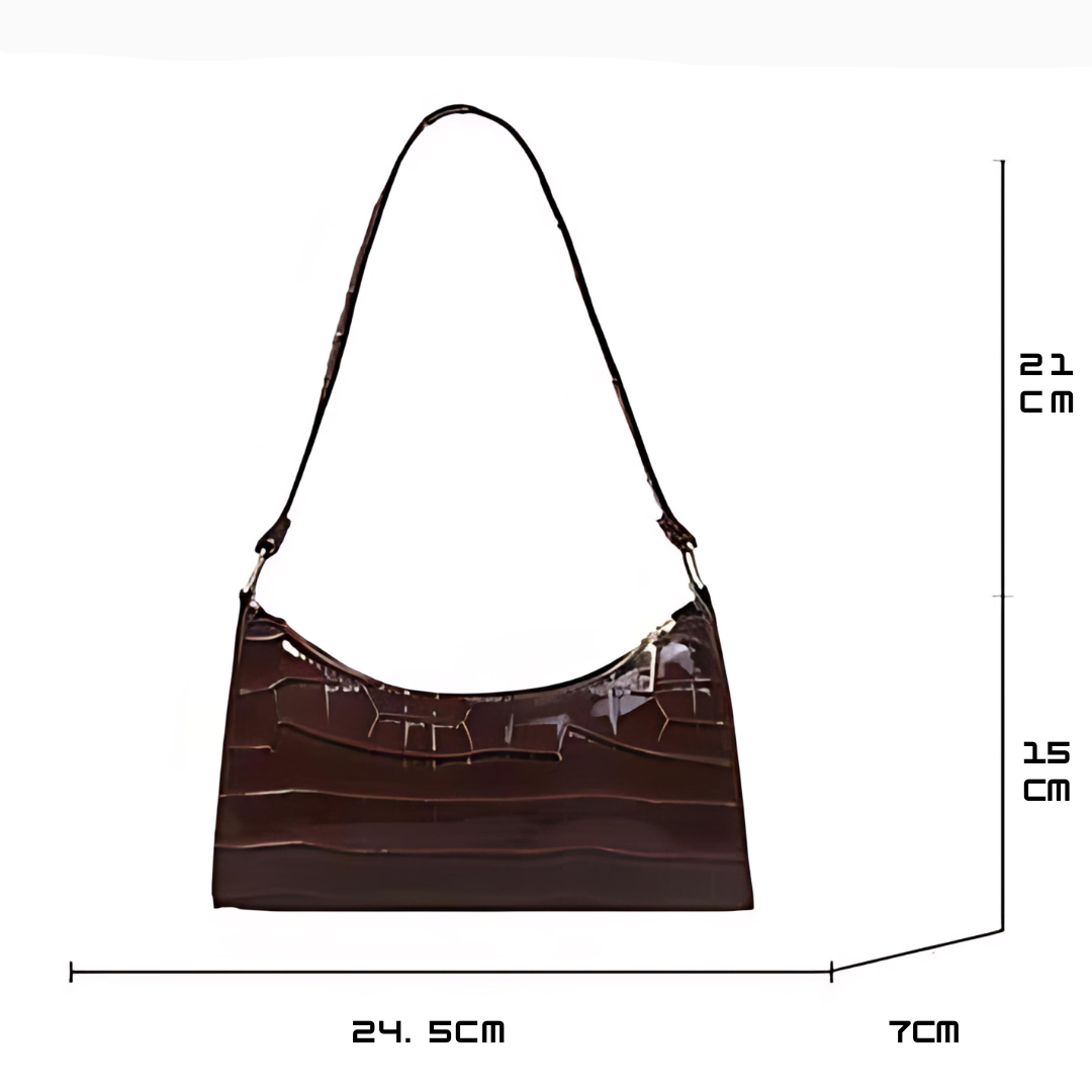 Lara - Shiny Leather Bag