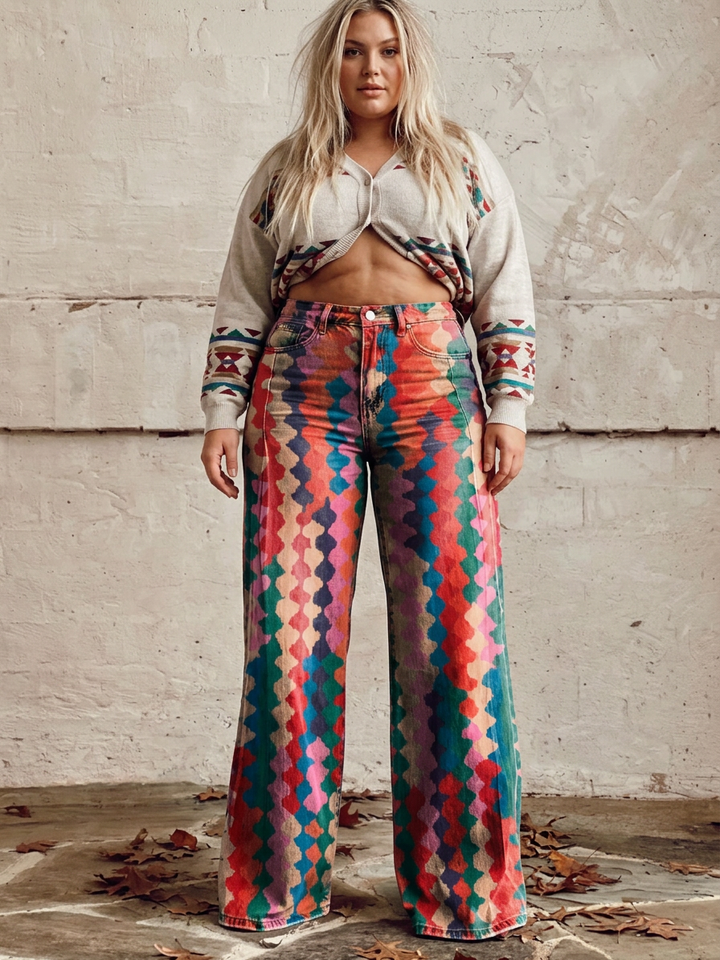 Tegan - Elegant Bohemian Trousers