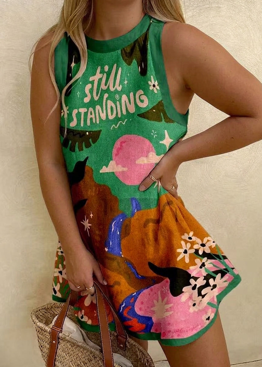 Perdita | Sleeveless Tank Dress