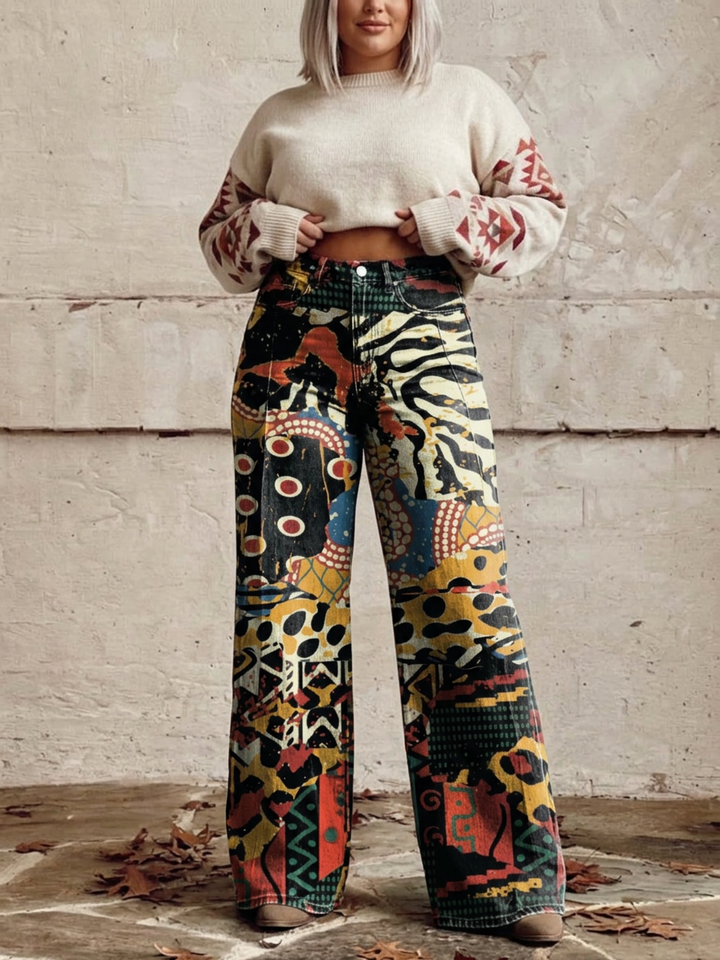 Anya - Elegant Wide Trousers