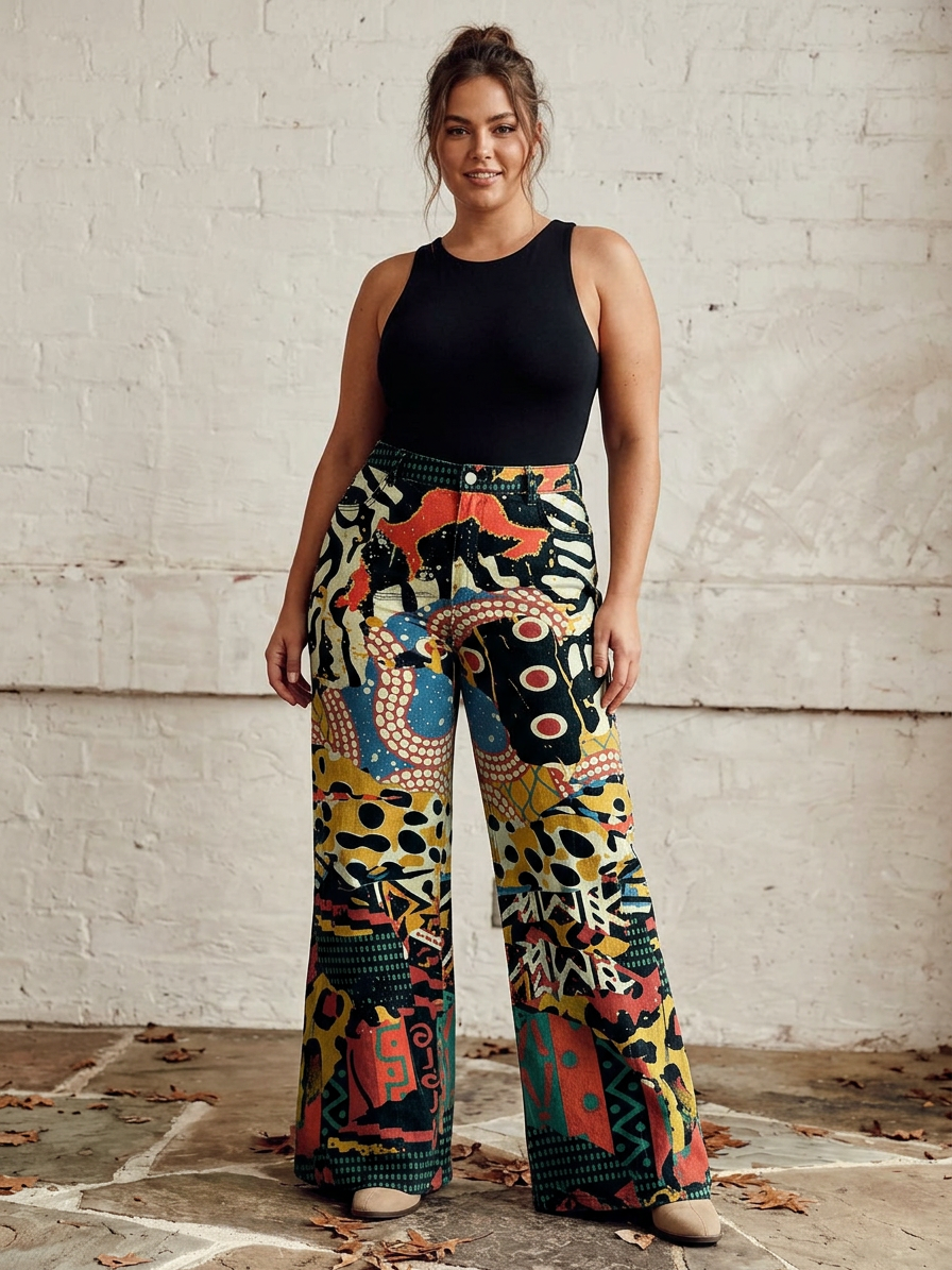 Anya - Elegant Wide Trousers