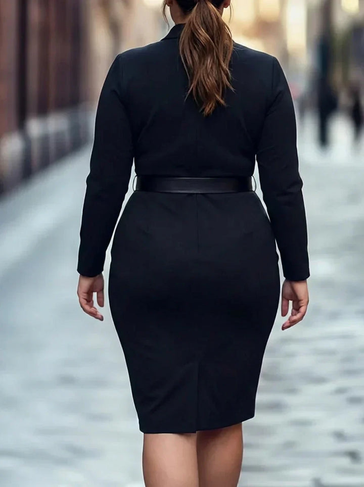 Heledd | The Belted Power Maxi Dress