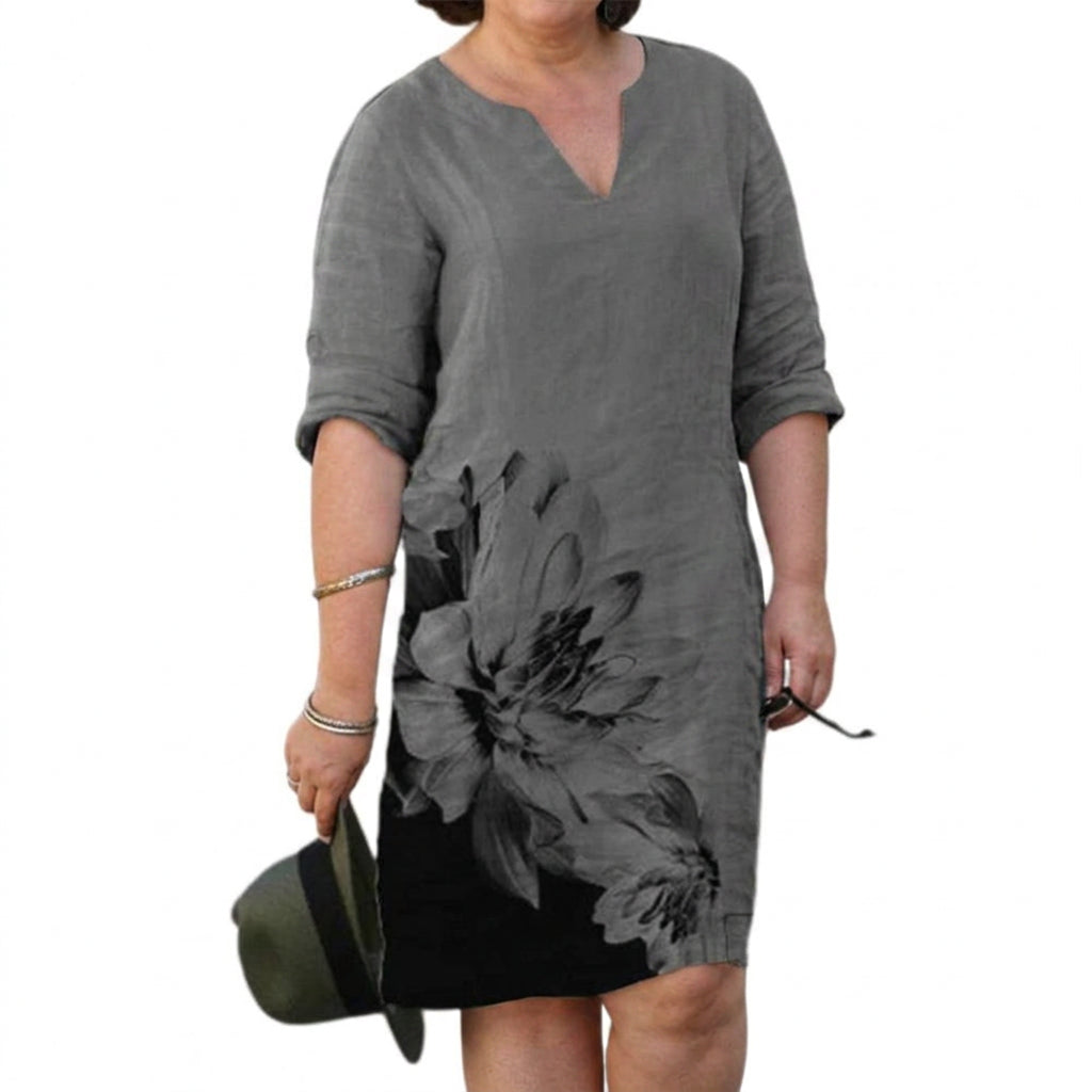 Shiloh Printed  Dress: Effortless Everyday Comfort