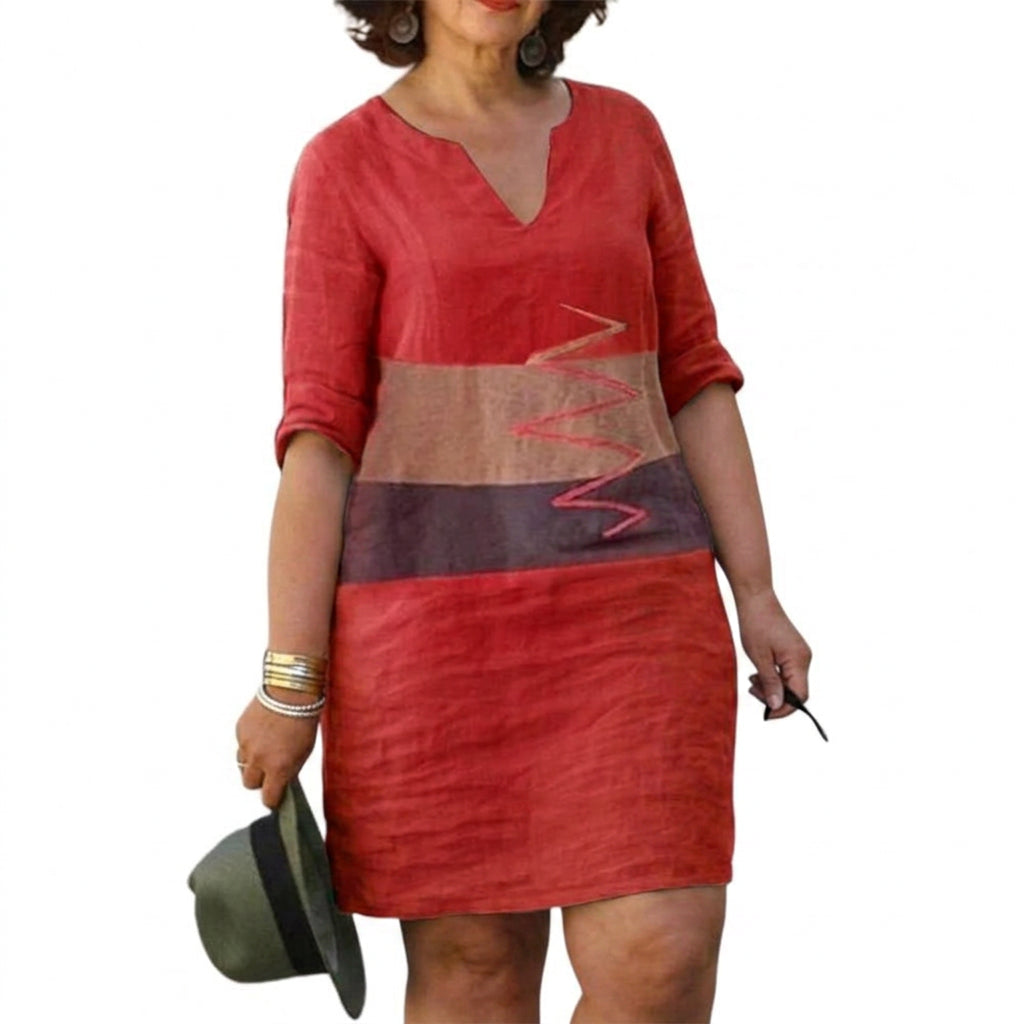 Dilys Printed  Dress: Effortless Everyday Comfort