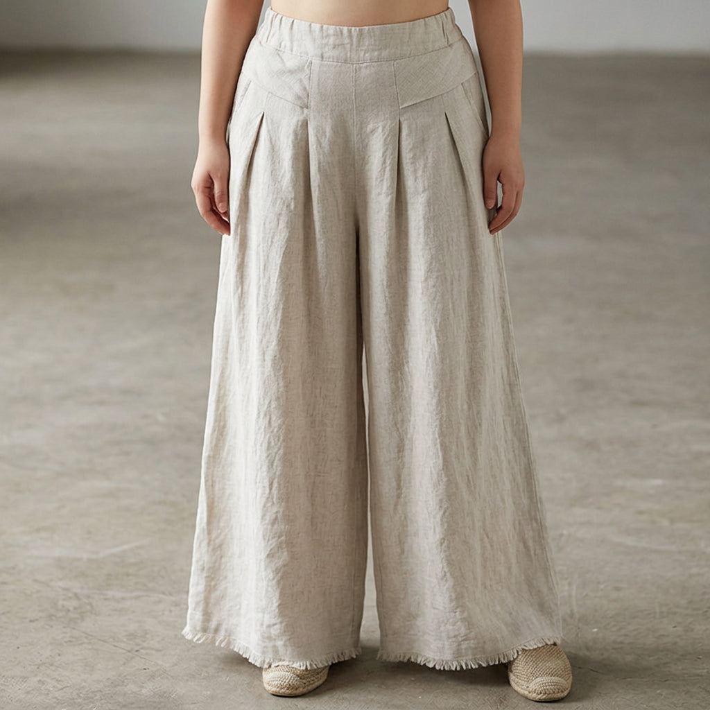 Rhea | Wide-Leg Relaxed Trousers