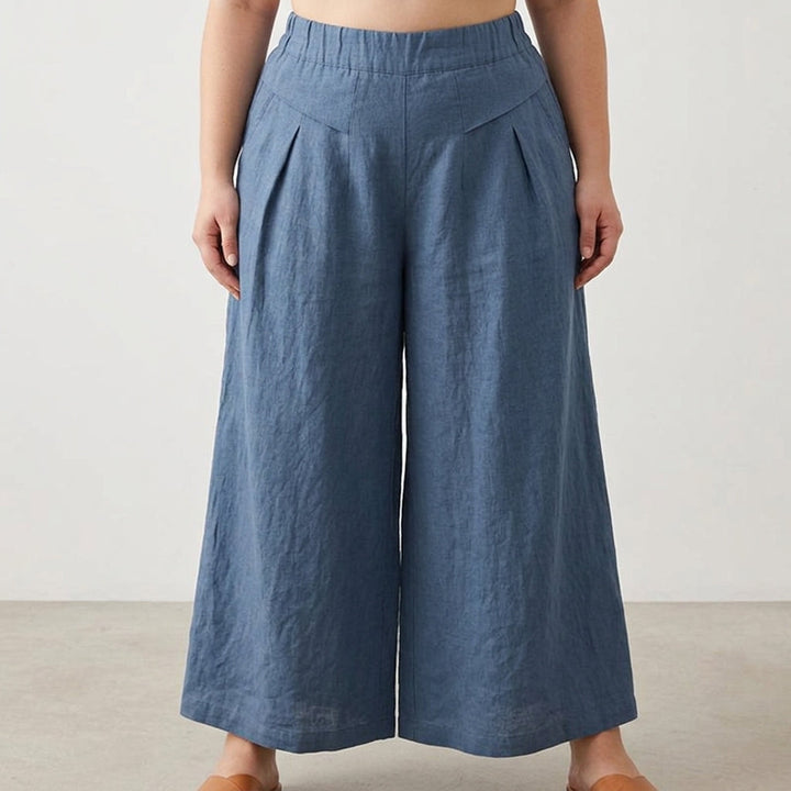 Rhea | Wide-Leg Relaxed Trousers