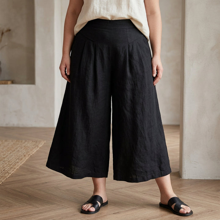 Rhea | Wide-Leg Relaxed Trousers