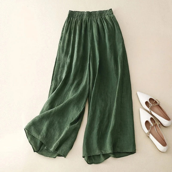 Wanda | Elegant Loose Waistband Trousers