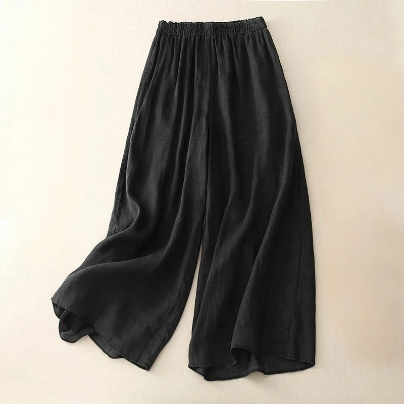 Wanda | Elegant Loose Waistband Trousers