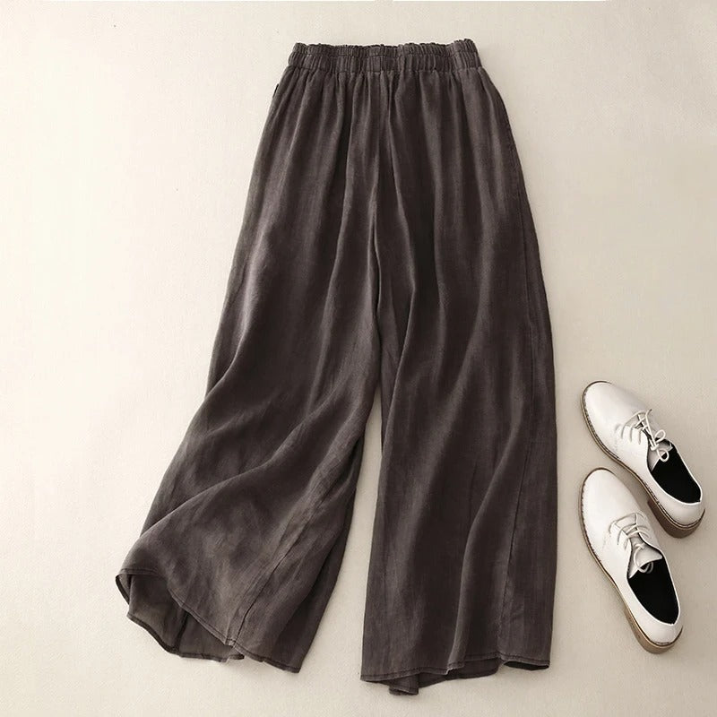 Wanda | Elegant Loose Waistband Trousers