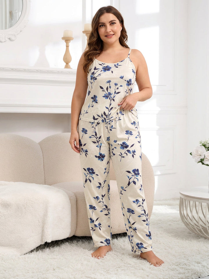 Nadya | Vintage Floral Pajama Set
