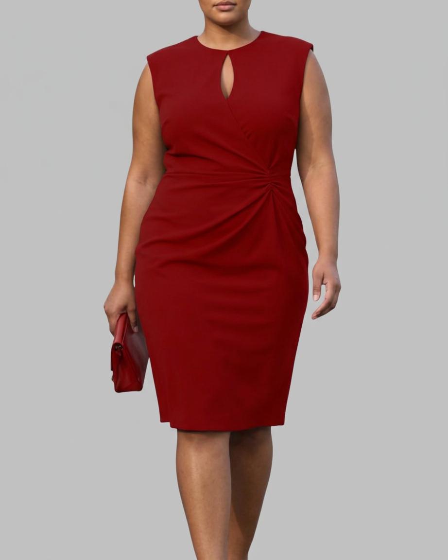 Junia | Elegant Midi Dress for Every Day