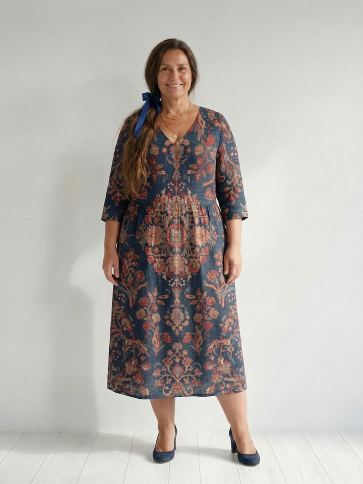 Coraline | Soft Form Midi Dress