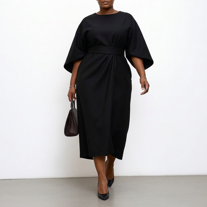 Zora | Maxi Dress with Batwing Sleeves