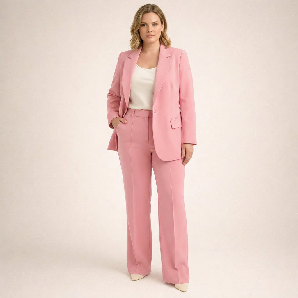Priya | Elegant Suit Set with Flared Trousers