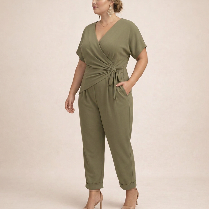 Junia | Elegant Wrap Jumpsuit