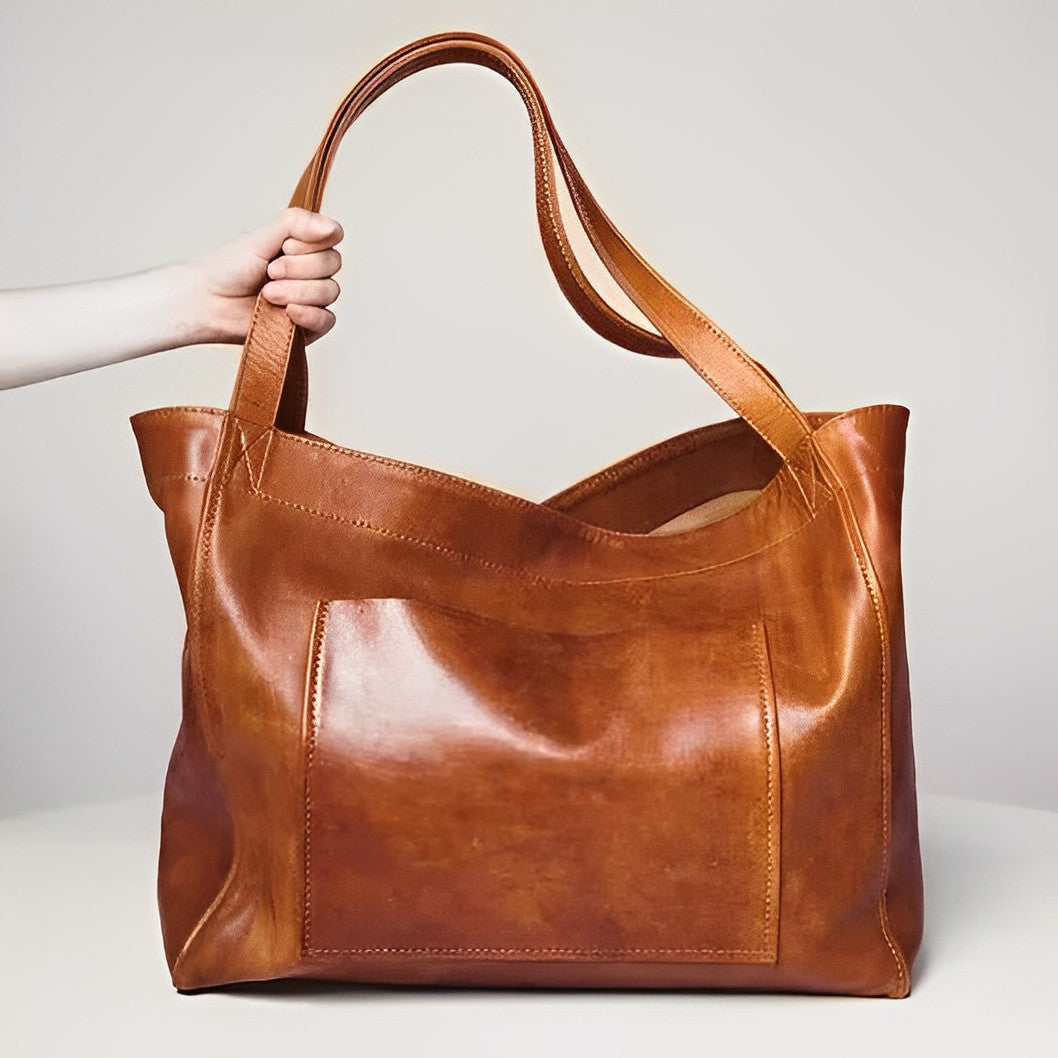 Isolde - Vintage Leather Crossbody Bag