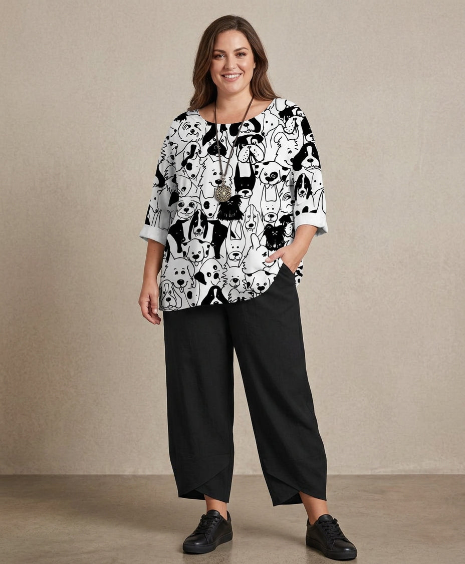 Lottie 3D Print Set: Effortless Casual Style