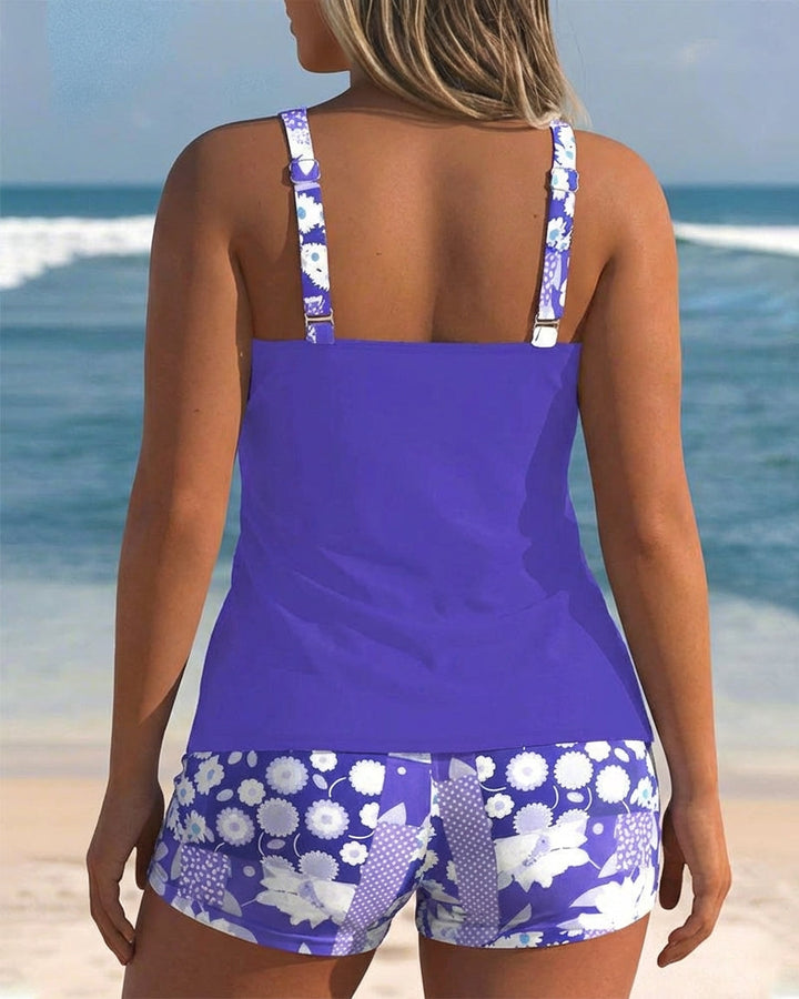 Freya | Two-Piece Swimsuit with Comfortable Fit and Floral Beach Style