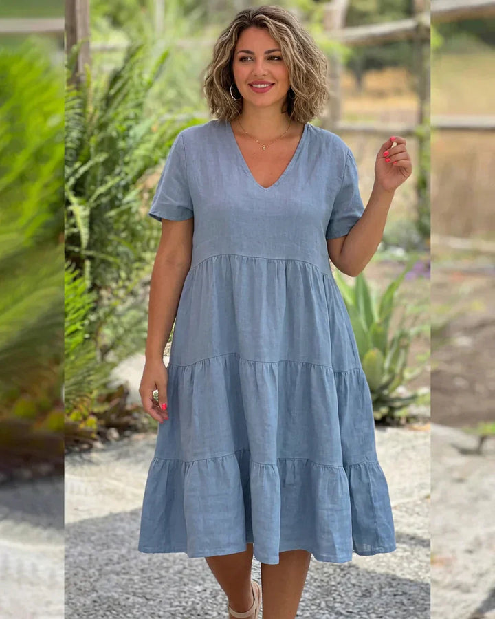 Beatrix - Casual Summer V-neck Dress