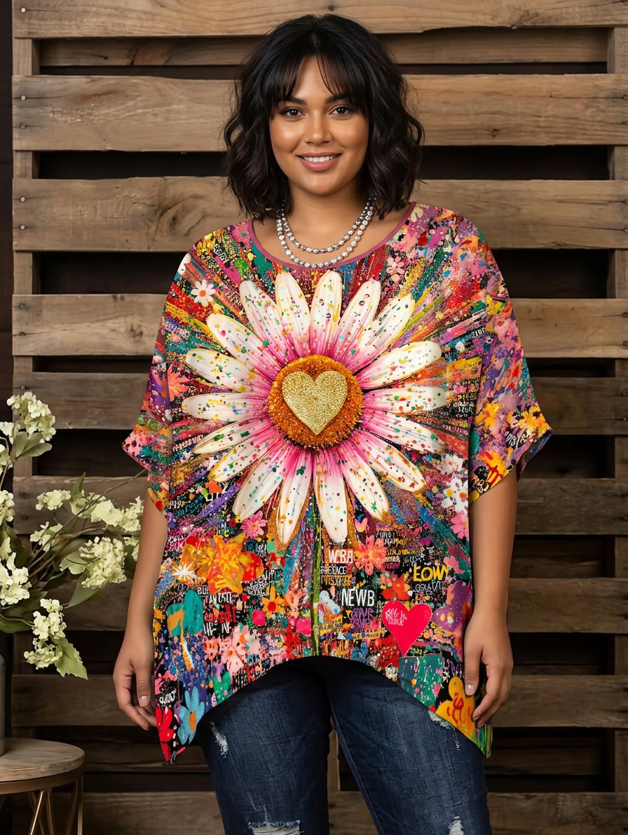 Heledd | Vintage Bohemian Floral Print Women&