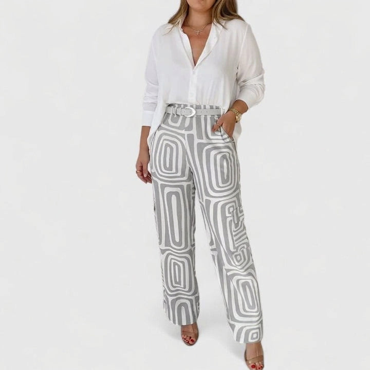 Halcyon | Elegant Two-Piece Set (INCLUDING A FREE BELT)