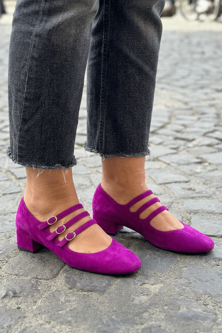 BEATRICE FLATS WITH STRAPS