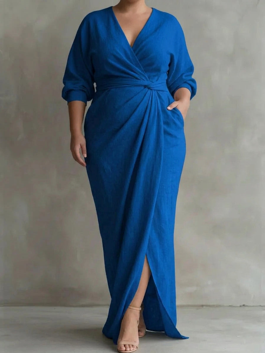 Petra Waist-Cinching Dress: Elegant Feminine Silhouette