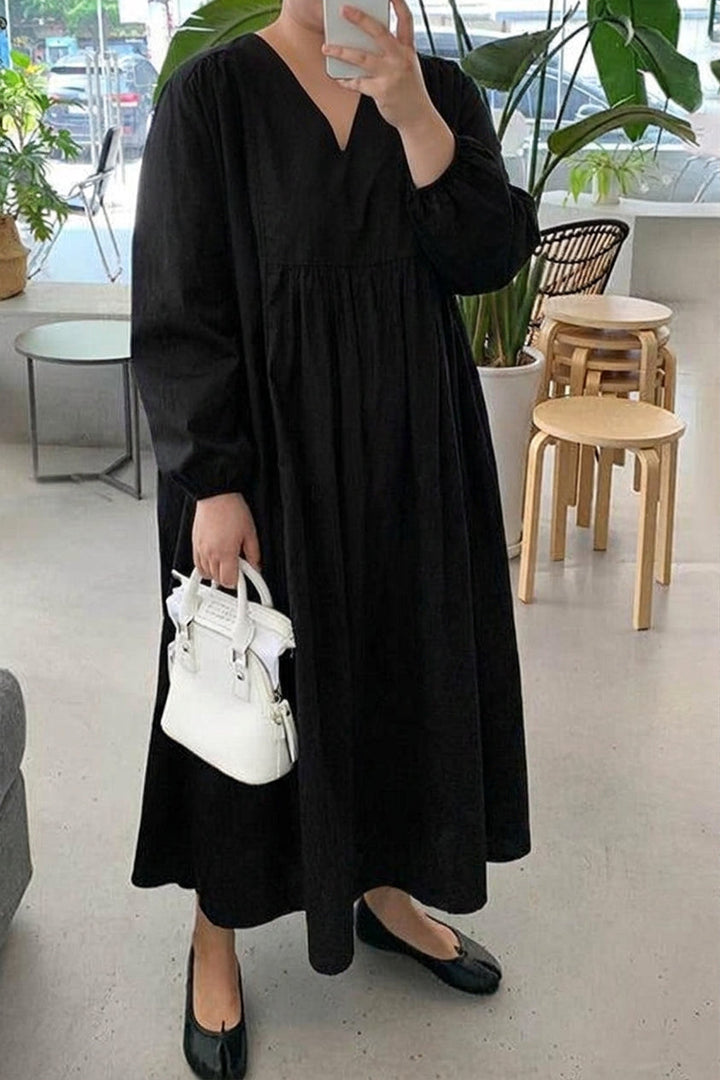 Shiloh - Midi Long Sleeve Dress