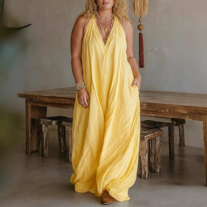 Saoirse Sleeveless Maxi Dress: Effortless Summer Flow