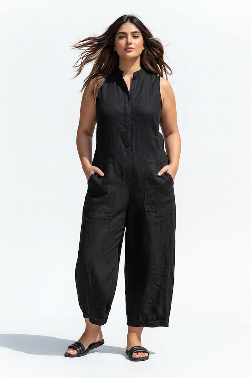 Bria | Jumpsuit Minimalist Linen