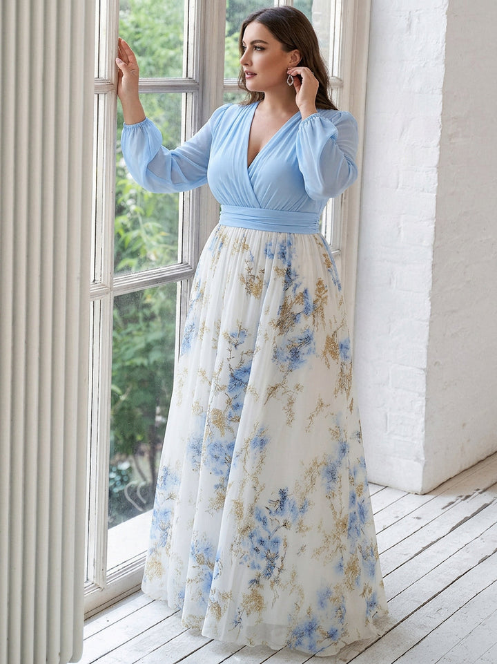 Alessia | Beautiful Maxi Dress with Floral Print