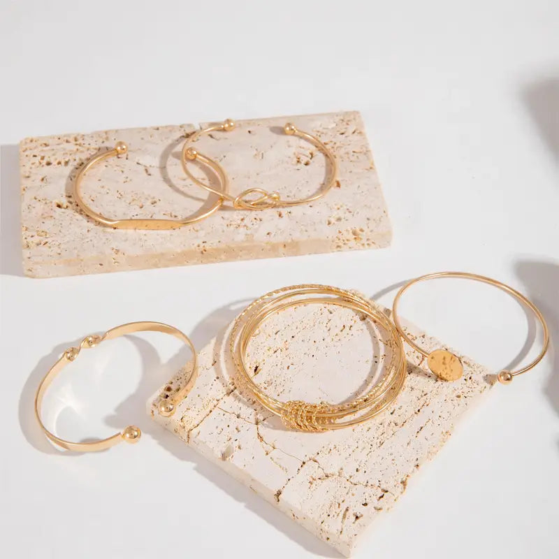 Winslow Elegance Bracelet Set | Gold