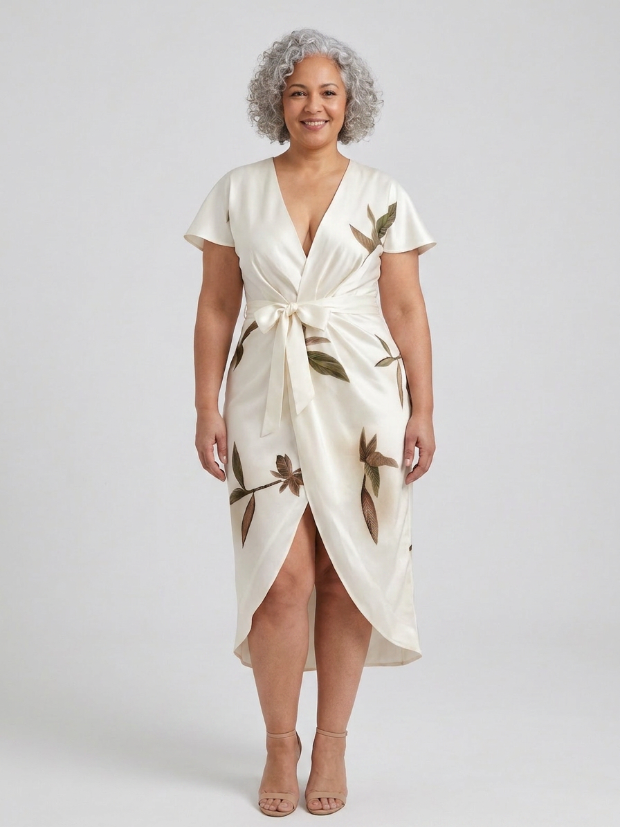 Eulalia - Elegant Wrap Dress True