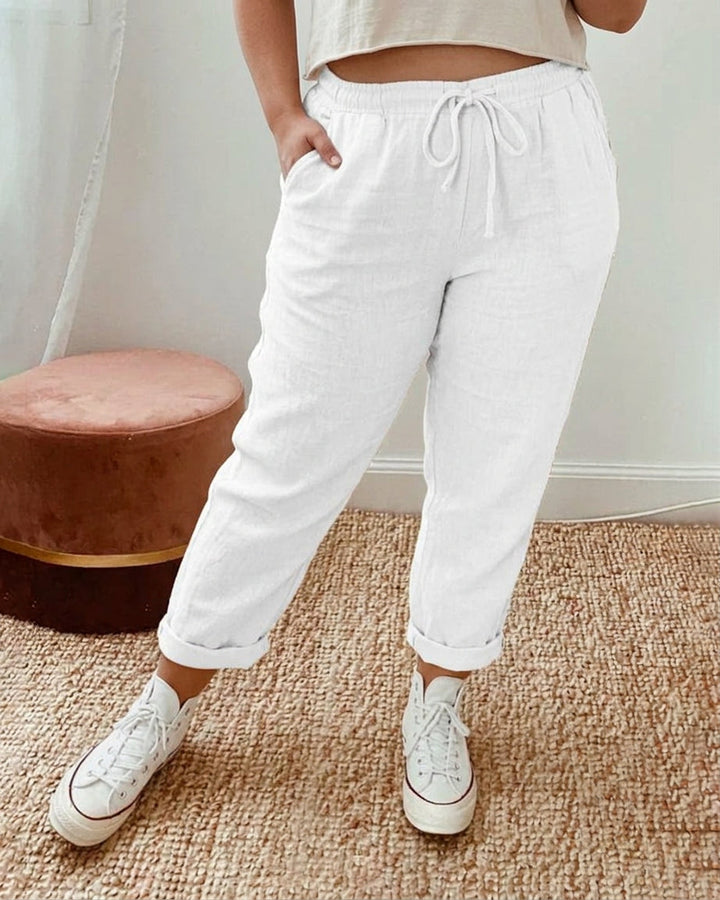 Noa | Casual &amp; Elegant Waistband Trouser