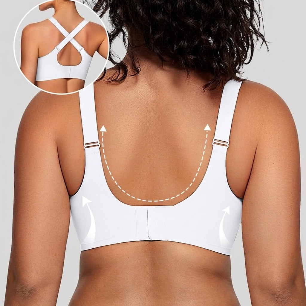 Amara Bra with Mesh Neckline