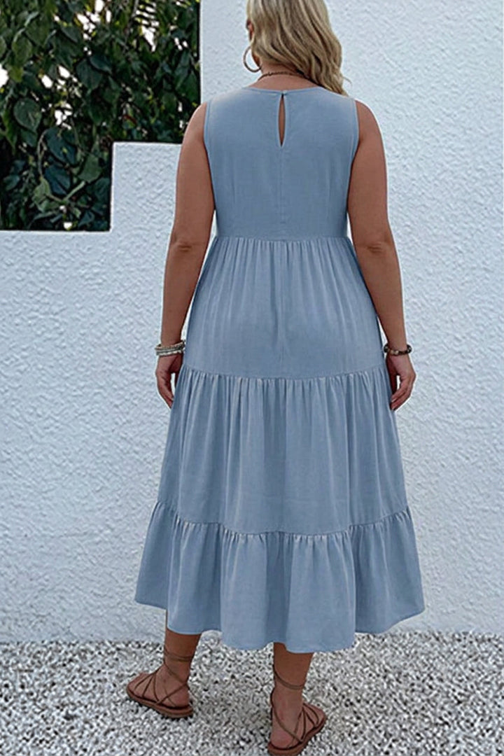 Calla - Tiered Midi Dress