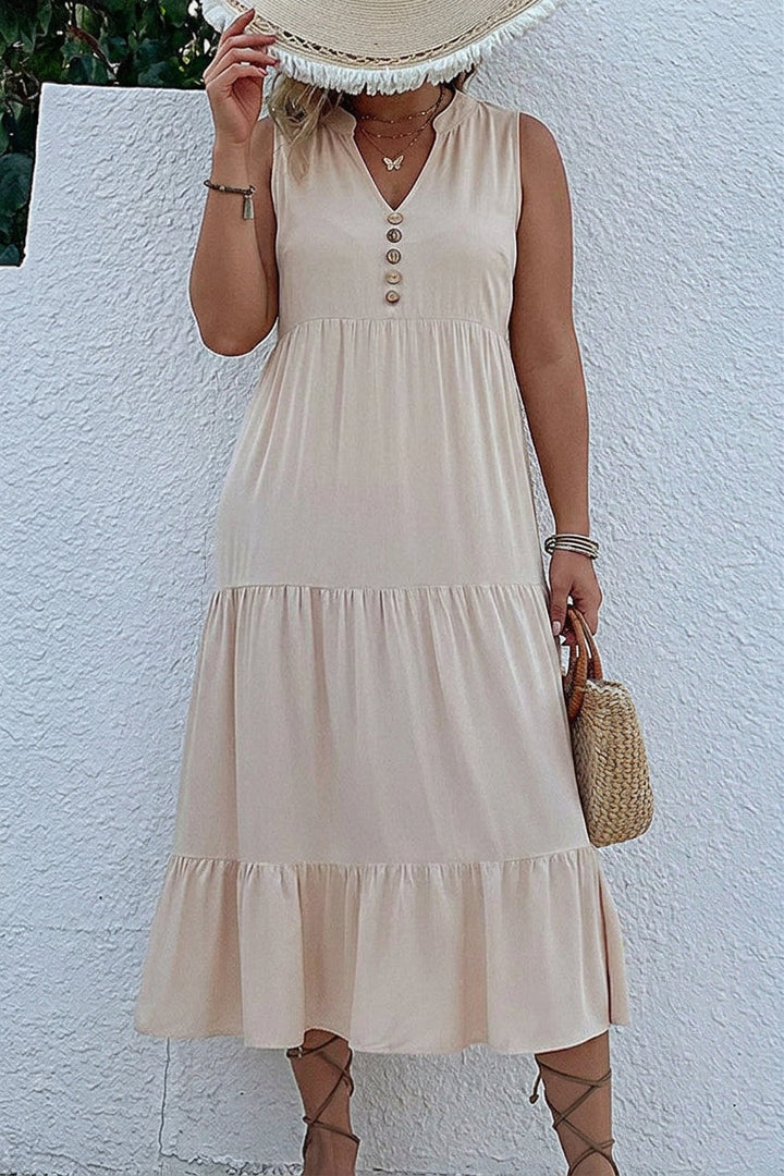 Calla - Tiered Midi Dress