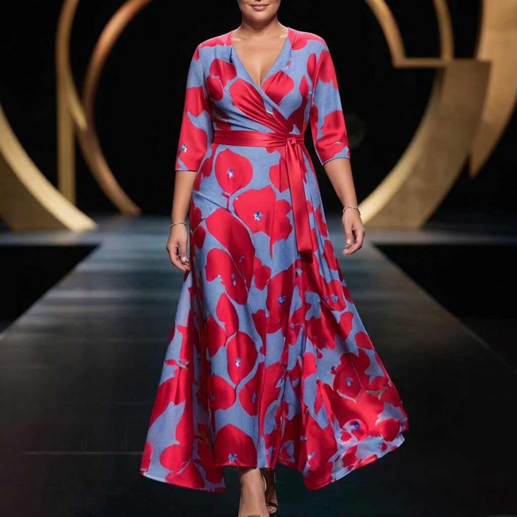 Isadora | Comfortable dress for every day with V-neck