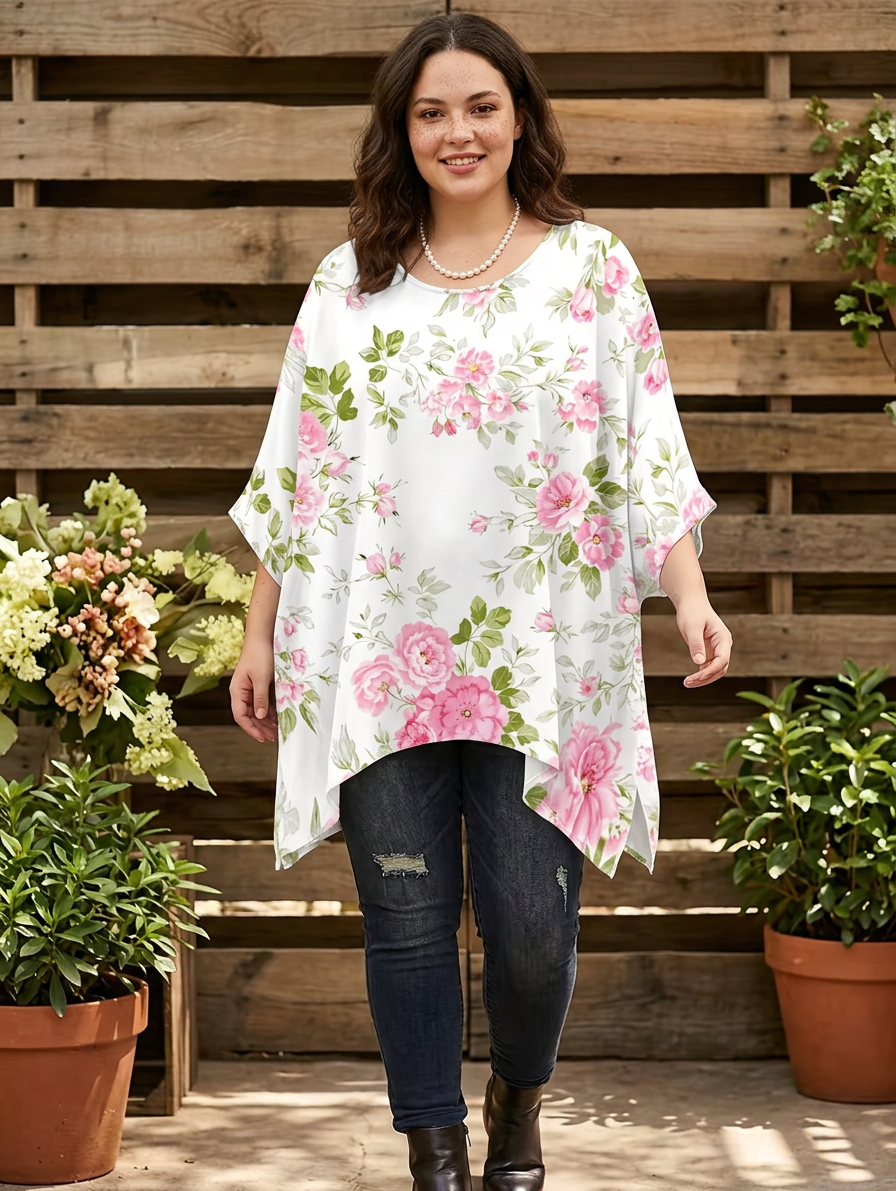 Juna | Vintage Bohemian Floral Print Women&