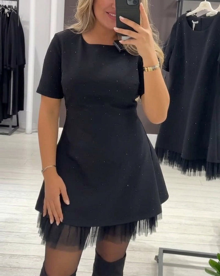 Mirabel - A-Line Patchwork Dress